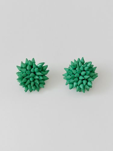 Poping Flower Earrings_Green - FANTASTIC PLANET - Modalova