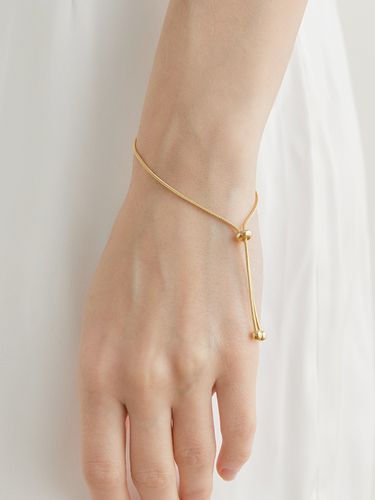 Clamp Rope Bracelet_Gold - halden - Modalova