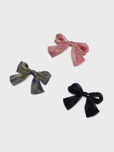 Big Glow Ribbon Hair Clip - Jean Paul Clarisse - Modalova