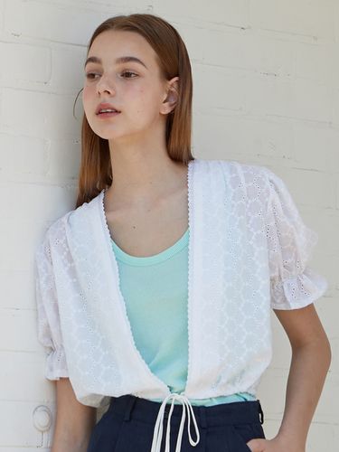 Lace Cardigan - EIGHT DAYS A WEEK - Modalova