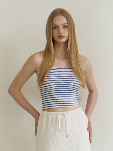 Wavy Stripe Tube Top_Blue - KINDABABY - Modalova