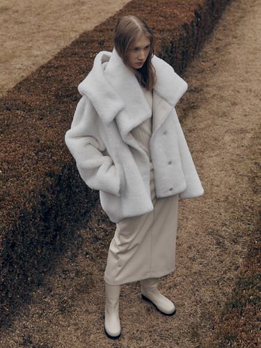 Seydoux Reversible Suede Coat - MUSEE - Modalova