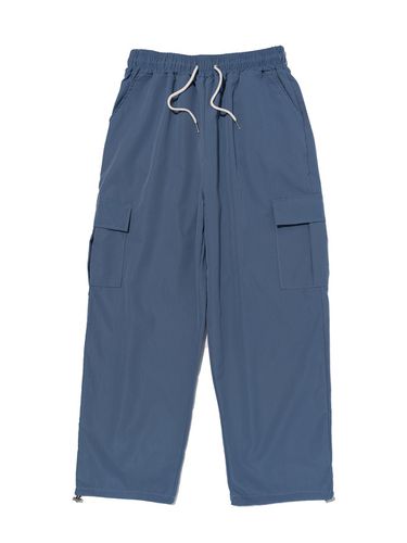 CB Semi Wide String Cargo Pants_Blue - CARGOBROS - Modalova