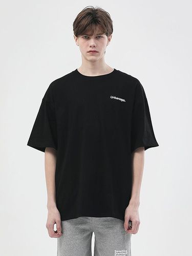 Oversized Basic Logo T-Shirt _ 4 Colors - URBANAGE - Modalova