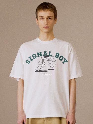 Signal Boy Dah One Step T-Shirt _ - DTHIRTYONE - Modalova