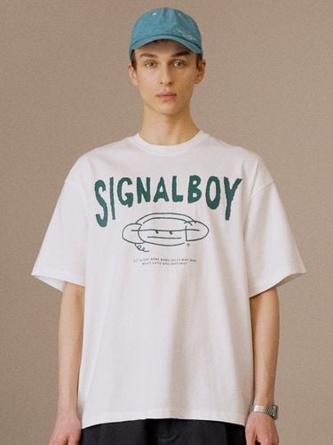 Signal Boy Dit Smile T-Shirt _ - DTHIRTYONE - Modalova