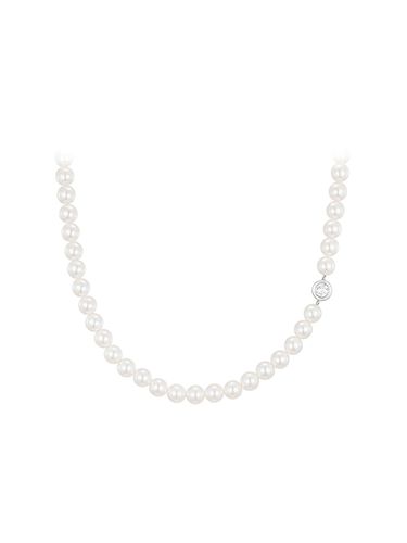 Basic Perlina Pearl Bead Necklace 5MM - J.ESTINA - Modalova