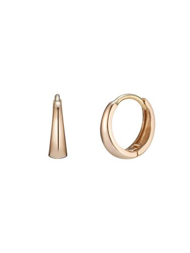 J Basic 14K Earrings JJJBE09AS555R4000 - J.ESTINA - Modalova