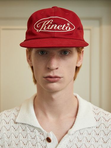 Classic Oval Logo Ball Cap _ Red - KINETO - Modalova