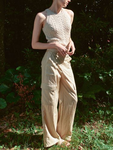 Wide Cargo Pants - LOEUVRE - Modalova