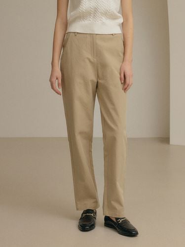 Women Classic Chino Pants - Beige - GENERAL IDEA - Modalova