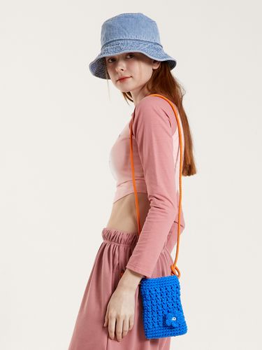 Denim Bucket Hat_Indigo - PINK PINEAPPLE - Modalova