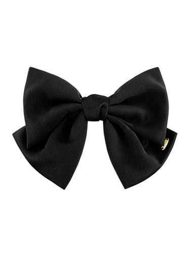 Lala J Ribbon Hair Pin_Black - J.ESTINA - Modalova