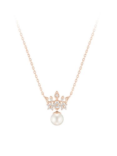 TIARA NECKLACE (JJLJNI1BS309SR420) - J.ESTINA - Modalova