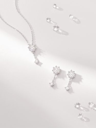 Whitemond Necklace + Earring Set - J.ESTINA - Modalova