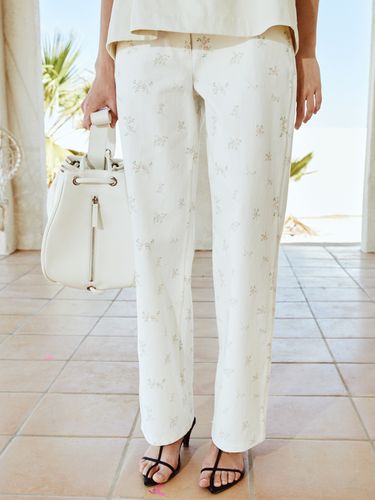 Yoko Flower Cotton Pants _2 Colors - Oui mais non - Modalova