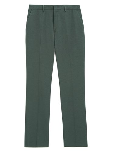 Standard Fit Light Slacks [Peacock] - EZIO - Modalova