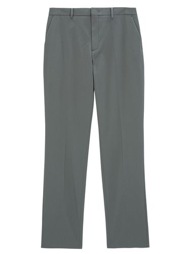 Standard Fit Light Slacks [Khaki] - EZIO - Modalova