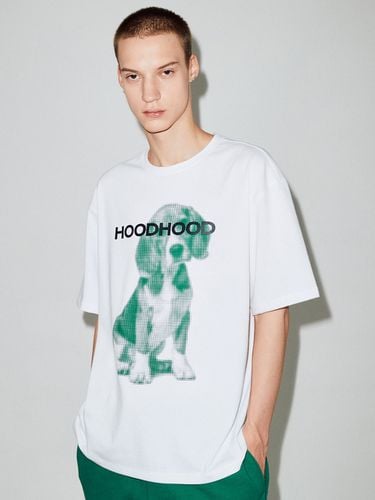 Big Beagle Graphic T-Shirt (White) - HOODHOOD - Modalova