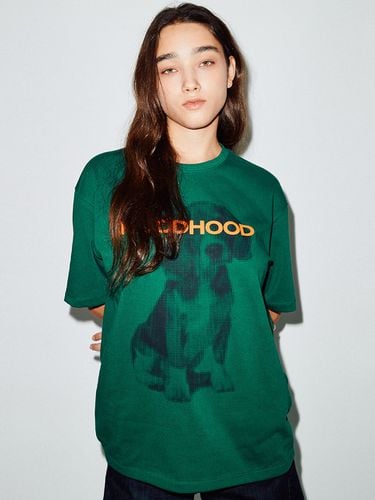 Big Beagle Graphic T-Shirt (Green) - HOODHOOD - Modalova