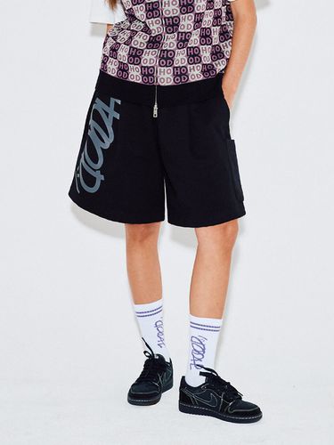 Logo Side Pocket Bermuda Banding Shorts - HOODHOOD - Modalova