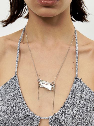 Cut Off Necklace_Gold / Silver - AHNI - Modalova