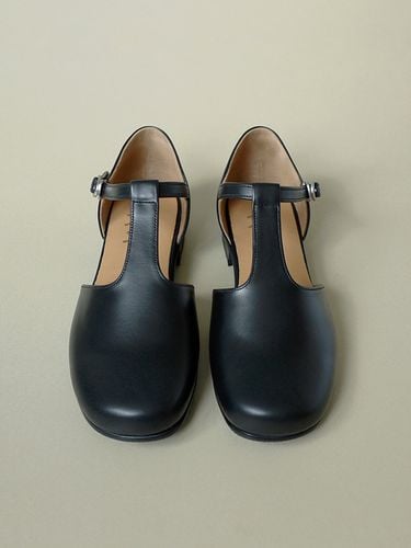 Side Open Mary Jane Shoes_Black - heenn - Modalova