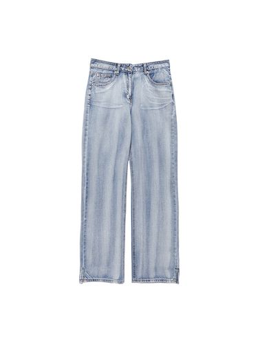 Straight Washing Denim Pants_Sky - Matin Kim - Modalova