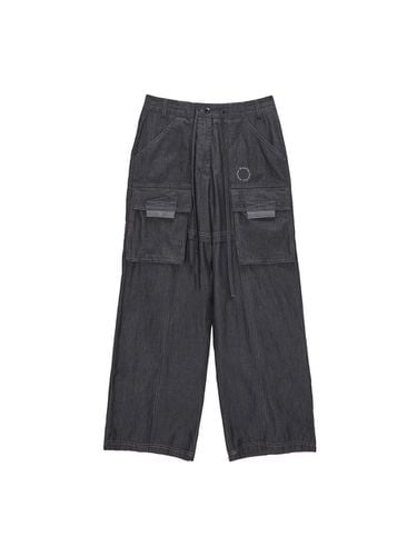 Washed Cargo Stitch Pants_Black - Matin Kim - Modalova