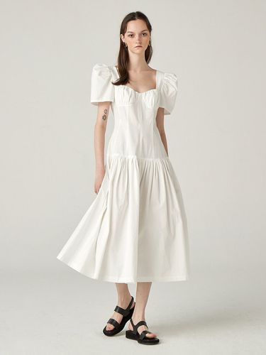 Corset Puff Dress_White - JOHNNY HATES JAZZ - Modalova