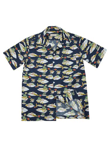 Cotton Seersucker Hawaiian Shirts _ - SORTIE - Modalova