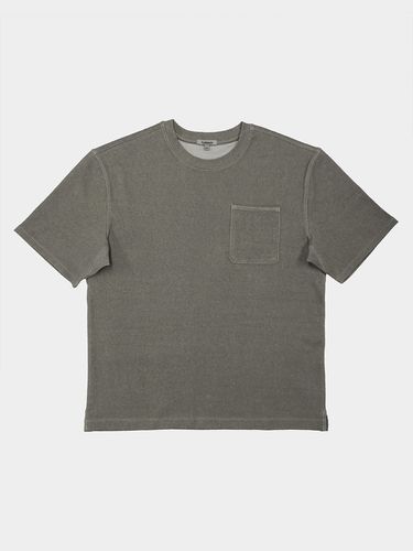 Wrinkle Free Short Sleeve T-Shirt_Gray - birbante - Modalova