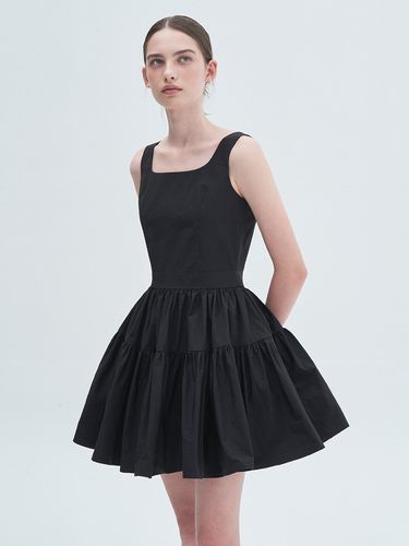 Nylon Mini Dress_Black - THETIS - Modalova