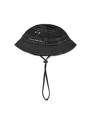 Matin Stitch Safari Bucket Hat_Black - Matin Kim - Modalova