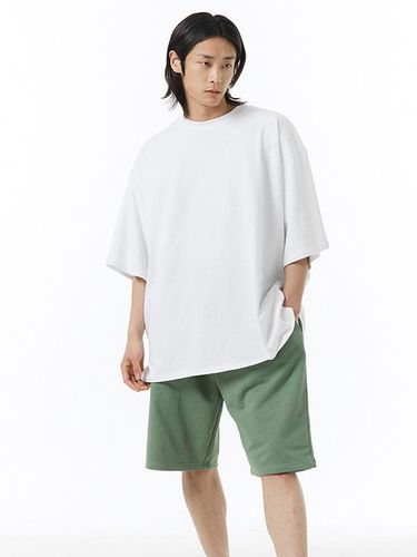 Wide Pintuck Shorts - Khaki - PLAYIAN - Modalova