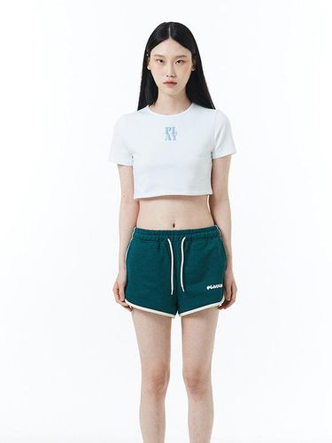 Easy Track Shorts - Blue Green - PLAYIAN - Modalova