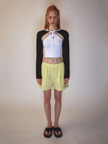 RR Logo Nylon Shorts _Yellow - Rest&Recreation - Modalova