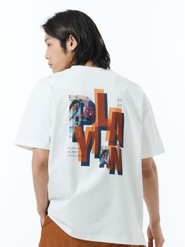 Pocket Graphic T-Shirt - White - PLAYIAN - Modalova