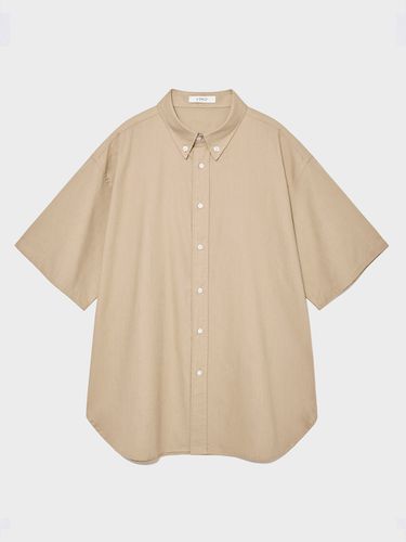 Summer Oxford Box Shirt (Beige) - V2 - Modalova