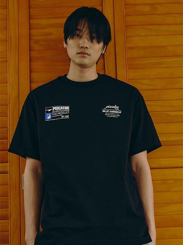 Union Members T-Shirt _ Black - PISCATOR - Modalova