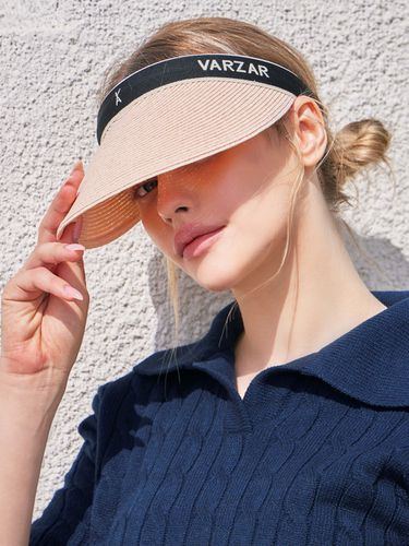 Organic Band Paper Sun Cap_Black/ - VARZAR - Modalova