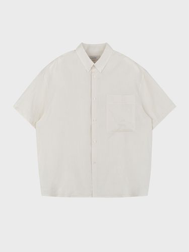 Pocket Linen Shirt - LIEU HOMME - Modalova