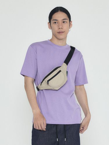 Apparel Round Mini Hobo Waist Bag_Beige - Analogmood - Modalova