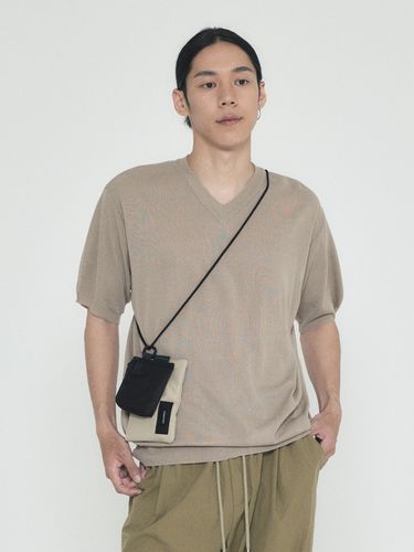 Two Bag Storage Necklace Pouch_Beige - Analogmood - Modalova