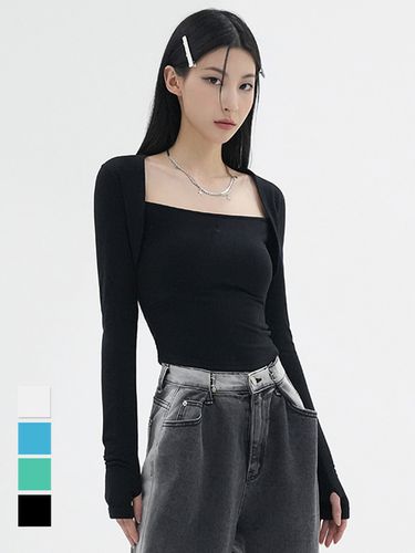 BELL Bolero Cropped T-shirt - 4 Colors - AVANDRESS - Modalova