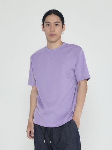 Basic Muji Short Sleeve T-shirt_Purple - Analogmood - Modalova