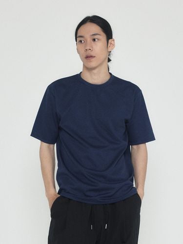 Basic Muji Short Sleeve T-shirt_Navy - Analogmood - Modalova