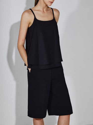 Double Layered Sleeveless - Black - RIDIFI - Modalova