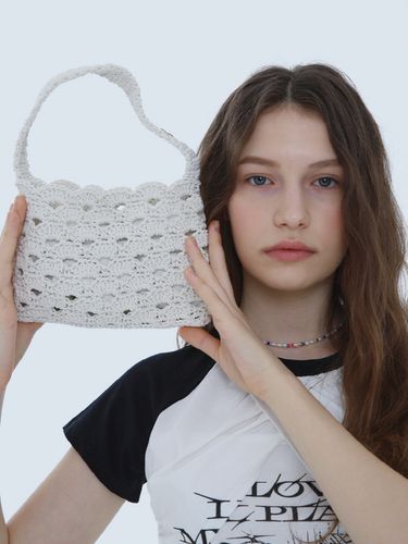 Shell Beach Bag_White - Spicethingsup - Modalova