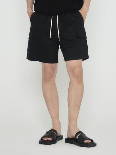 Cotton Cargo Short Pants_Black - Analogmood - Modalova